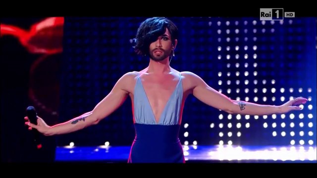 Conchita Wurst - Heroes, San-Remo 11.02.2015