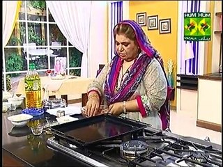 baked drumstick with garlic chatni