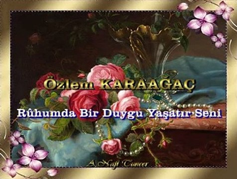 Özlem KARAAĞAÇ *Rûhumda Bir Duygu Yaşatır Seni*