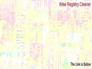 Wise Registry Cleaner Cracked (wise registry cleaner portable)