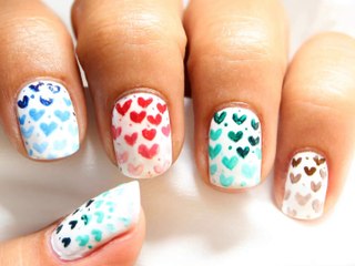 Valentine's Day Nail Art - Easy Nail Designs for valentine's day