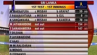 Pakistani vs Sri Lanka - 1st Test - Day 2 - Part 1