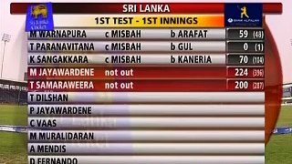 Pakistani vs Sri Lanka - 1st Test - Day 2 - Part 2