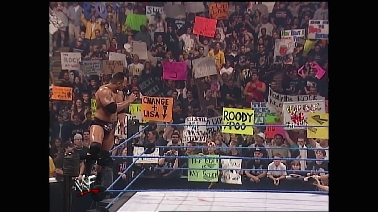 The Rock vs Kurt Angle HD