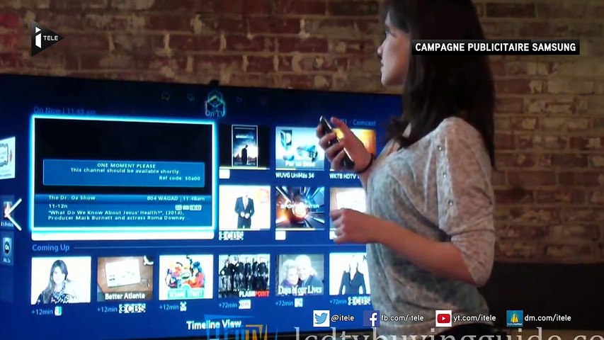 La Smart TV de Samsung, la télé qui nous espionne - Vidéo Dailymotion