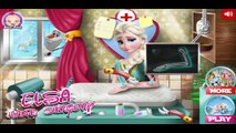 冷凍ゲーム - 冷凍エルザ手の手術ゲーム - Frozen Games - Frozen Elsa Hand Surgery Game