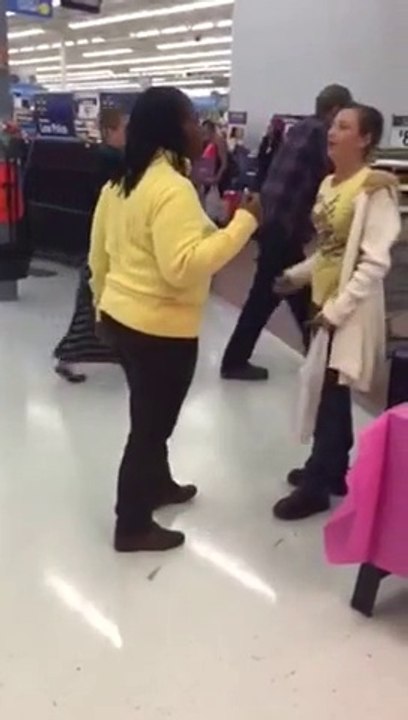 So violent women's fight at Walmart