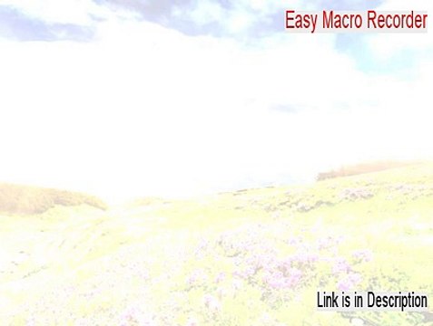 Easy Macro Recorder Serial - Instant Download