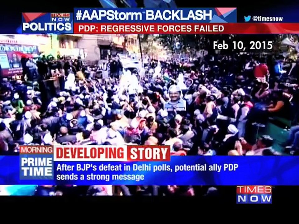 BJP faces AAP storm backlash