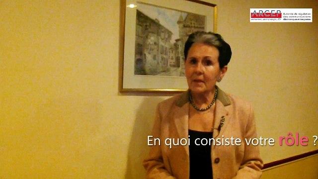 Interview de Marie Louise DESGRANGE, médiateur des communications électroniques (22 novembre 2013)
