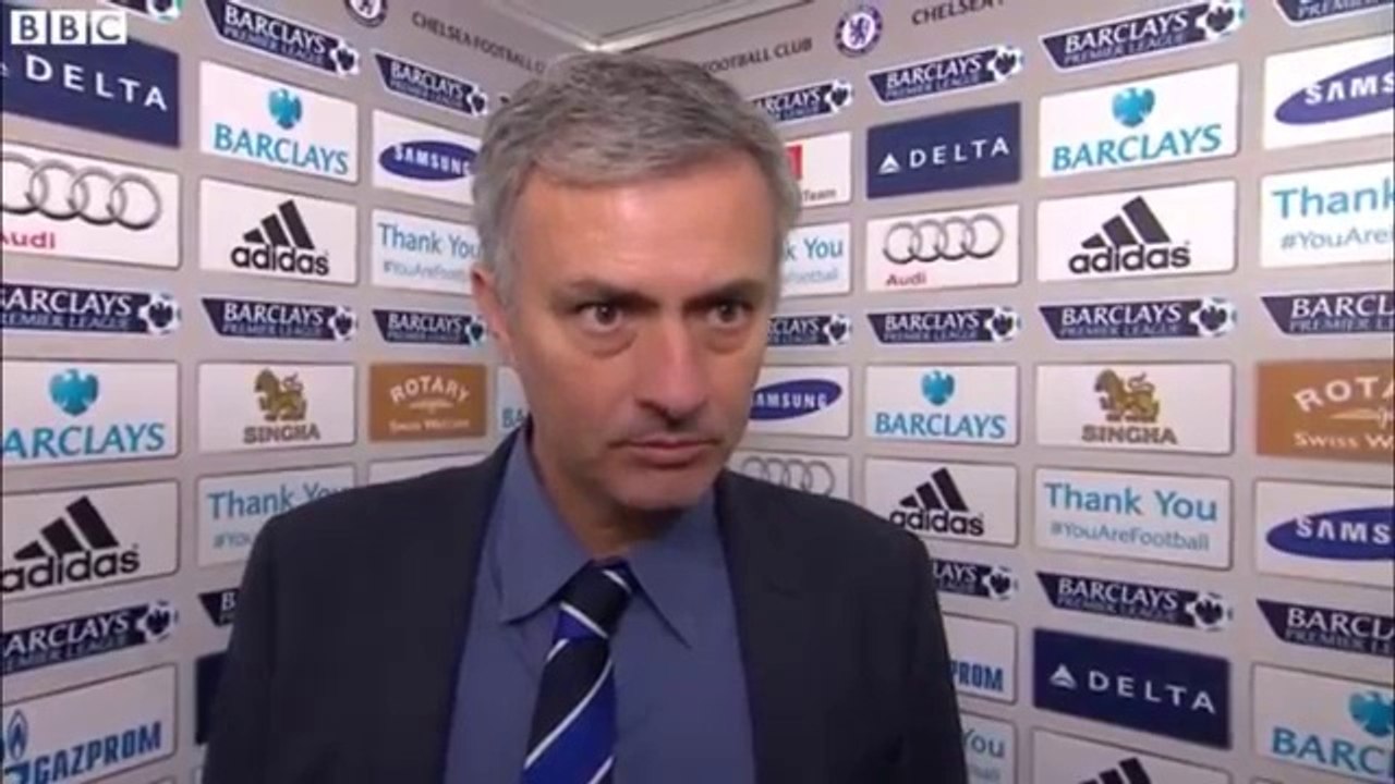 Jose Mourinho cuts Match of the Day interview short
