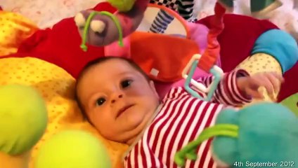 un homme prend des photos à son fils chaque jour depuis sa naissance pour une année complète