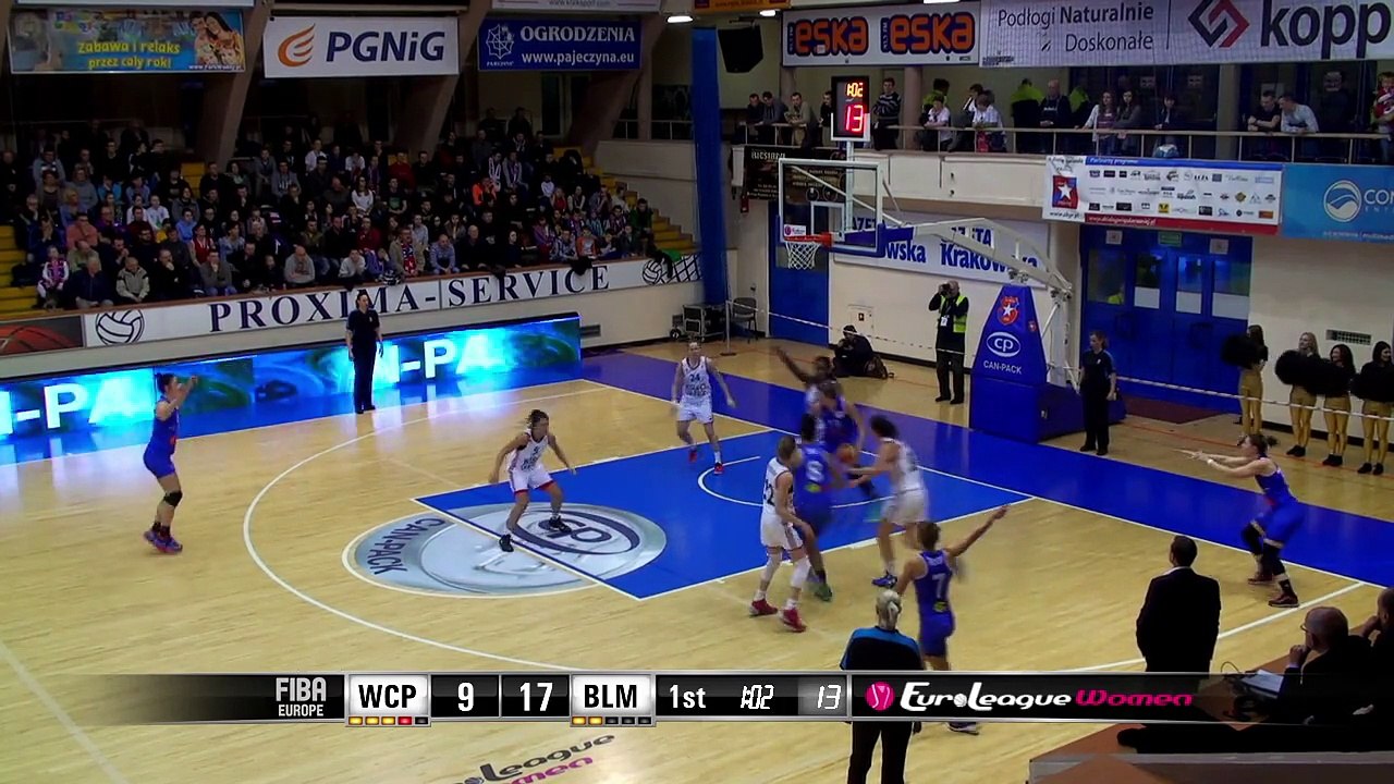 Wisła.TV: Wisła Can-Pack - BLMA 76:70 [highlights]