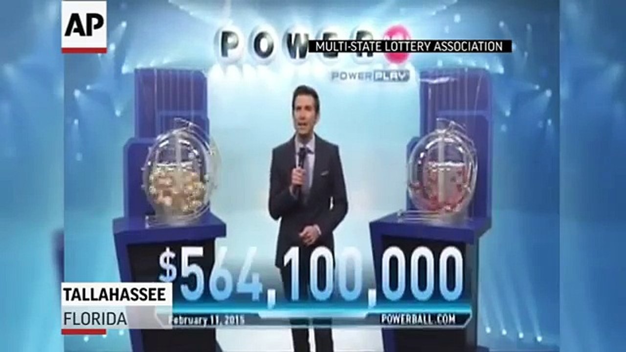 Raw: Powerball Numbers Drawn