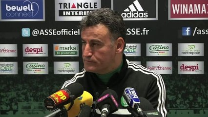 FOOT - L1 - ASSE - Galtier : «Obligé de réagir rapidement»