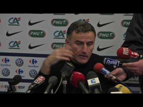 FOOT - COUPE - ASSE - Galtier : «Ça s'est joué à pas grand chose»
