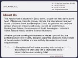Astors Hotel - London Boutique Hotels, Cheap & Budget Hotels in London Victoria