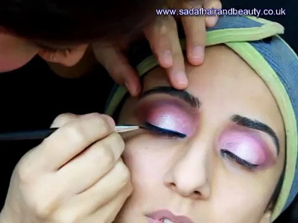 Arabian bridal makeup