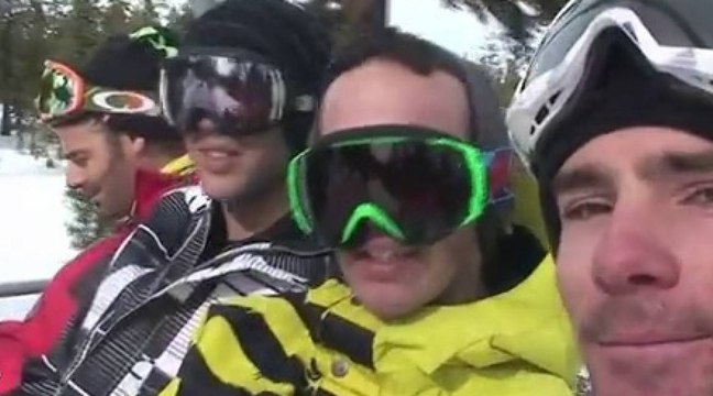 Mathieu Crepel - Training at Mammoth Mountain