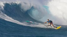 Poor boyz windsurfing and Oxbow visit Tahiti