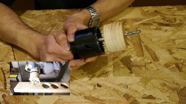 Spyder Hole Saws With Rapid Core Eject and Rapid Switch