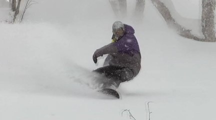 Mathieu Crepel nous régale en backcountry