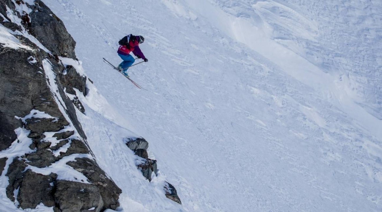 Reine Barkered impressionnant à l'Xtreme Verbier