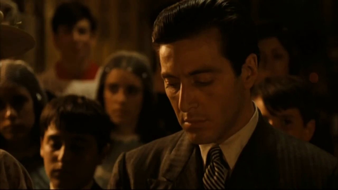 Le Parrain 1 [HD] Baptême et règlements de compte -scène finale