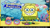 Jeux Bob l'éponge - coupe de cheveux Bob l'éponge - Bob l'éponge dans un salon de coiffure