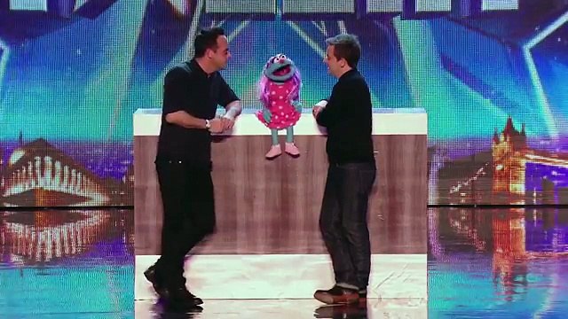 Patsy gets Ant and Dec in on her act Britains Got Talent 2014