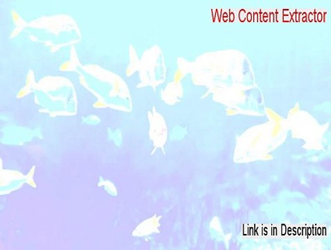 Web Content Extractor Serial [Download Now]