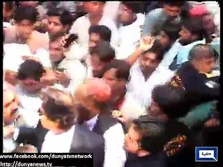 Imran Khan reaches Shikarpur with V.I.P protocol