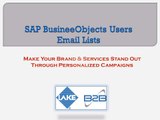SAP Business Objects Users Mailing Lists