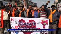 Hindu activists slam Valentine's Day