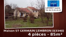 Vente - maison - ST GERMAIN LEMBRON (63340)  - 85m²