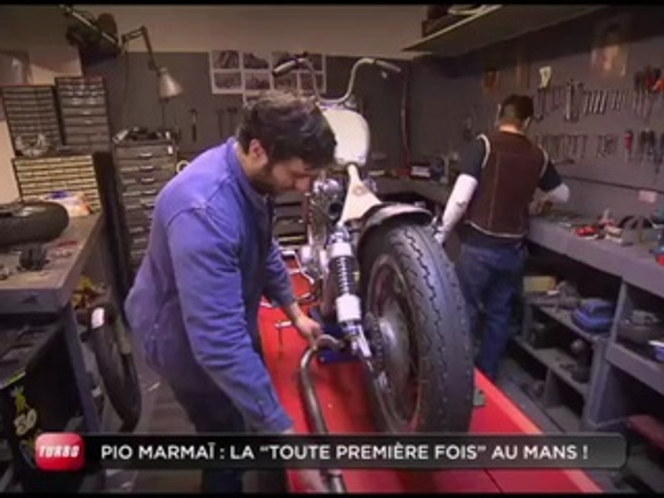 People : la collection moto de Pio Marmai (Emission Turbo du 25/01/2015)