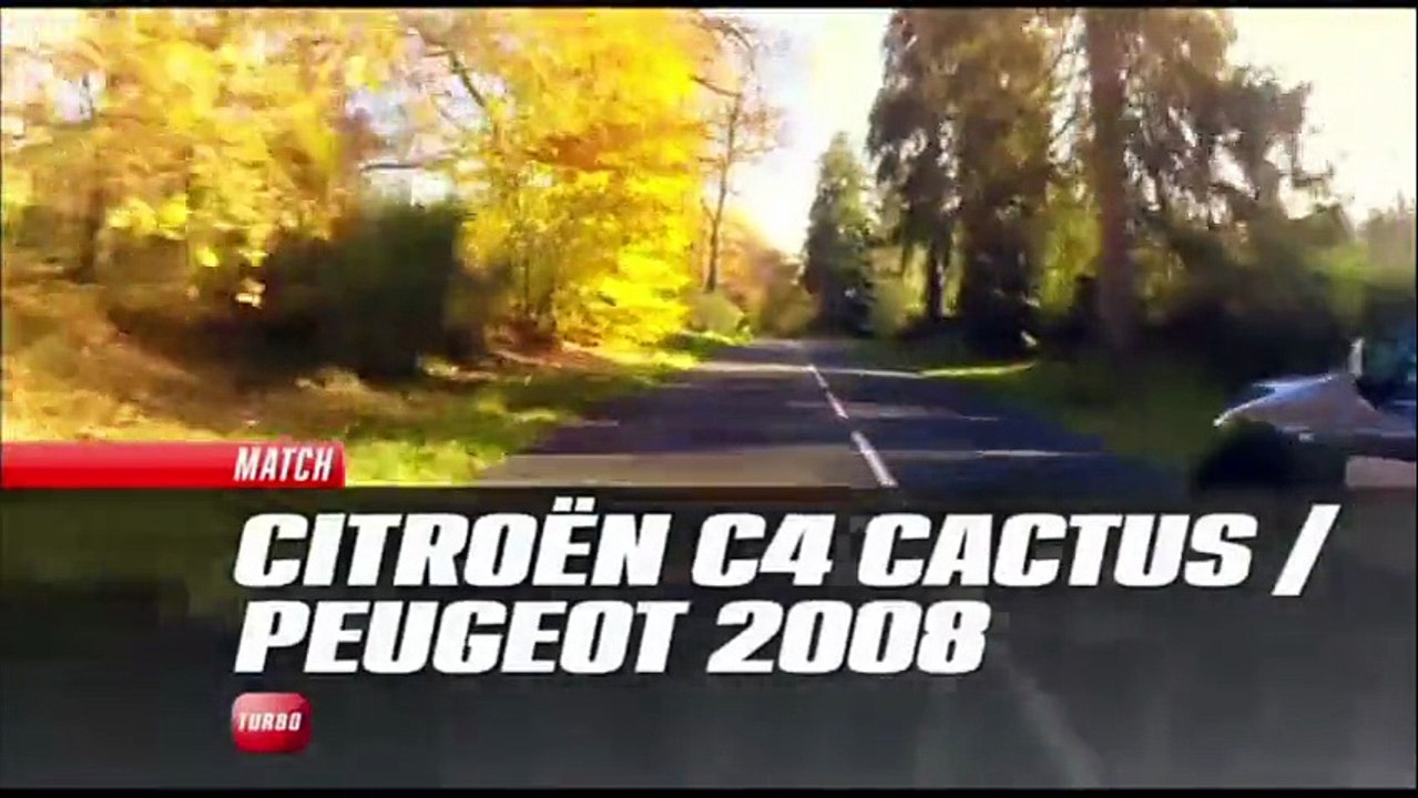 Comparatif : Citroën Cactus vs. Peugeot 2008 (Emission Turbo du 25/01/2015)