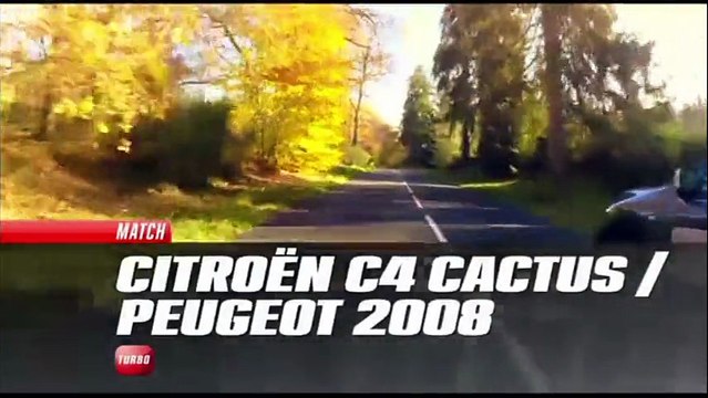 Comparatif : Citroën Cactus vs. Peugeot 2008 (Emission Turbo du 25/01/2015)