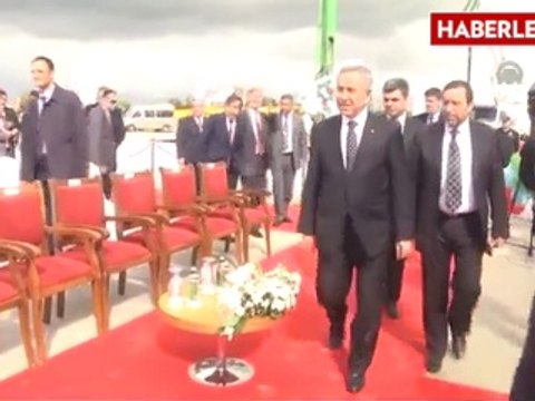 Ercan Havalimanı Temel Atma Töreni -Arınç