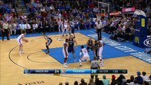 Kevin Durant Alley-oop - Grizzlies vs Thunder - February 11, 2015 - NBA Season 2014-15