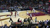 LeBron James Alley-oop Dunk - Heat vs Cavaliers - February 11, 2015 - NBA Season 2014-15