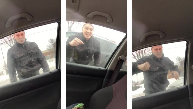 Violent Road Rage d'un père de famille