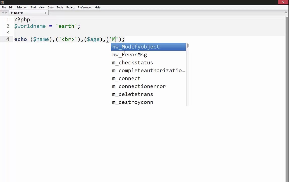 PHP - Echo, Print & Heredoc syntax  [Urdu/Hindi]