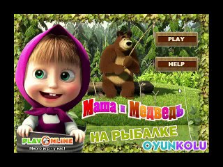 Maşa ve Ayı Balık Tutma Oyununun Tanıtım Videosu