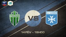 Samedi 14 février à 18h00 - CSO Amnéville - AJ Auxerre (b) - CFA2 E