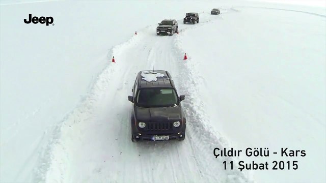 Jeep® Ailesi Kars Çıldır Gölü’nde yeteneklerini sergiliyor