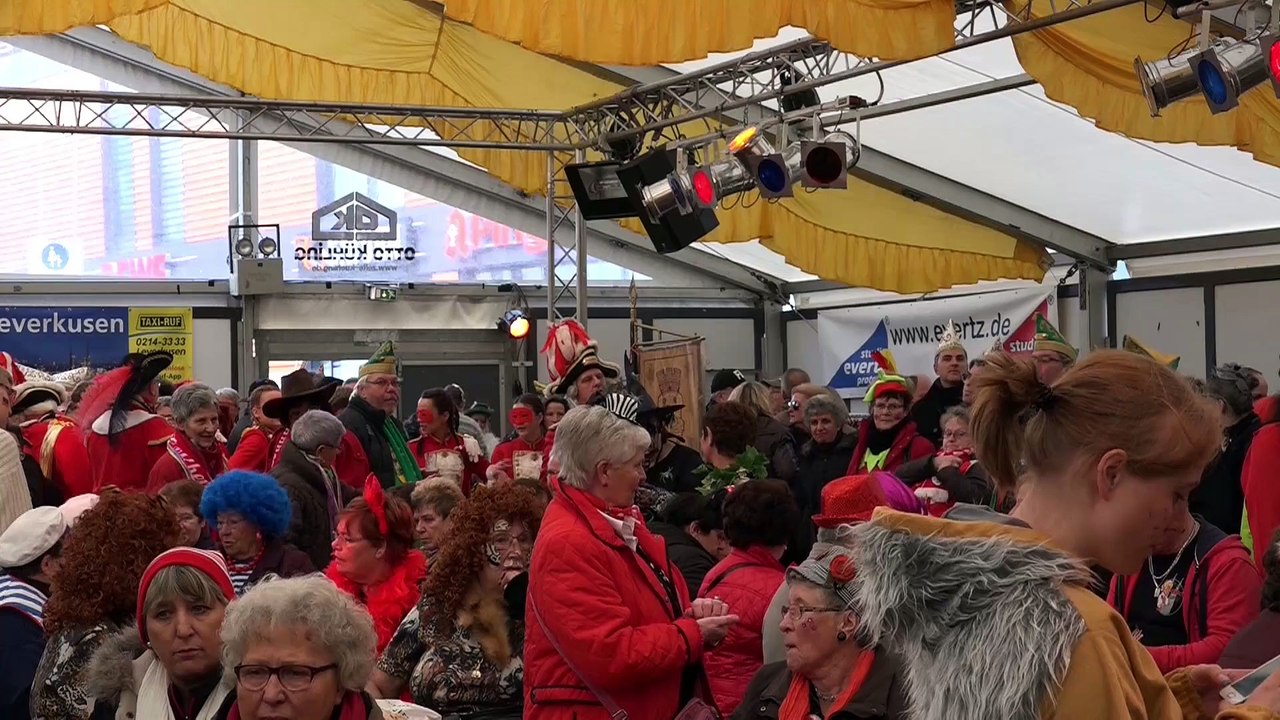 Neustadtfunken im wiesdorfer festzelt (12.02.2015)
