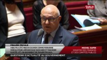 HSBC : Sapin rend hommage aux journalistes du Monde « qui ont agi en toute indépendance et quels que soient les actionnaires »