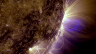 Voyage à la Surface du Soleil ♦ Solar travel [HD]