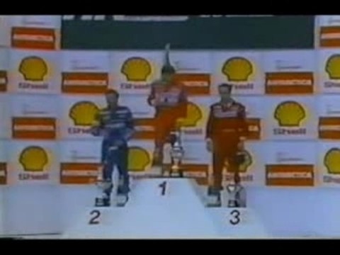 Vitória Senna Interlagos 1991 - Pódio